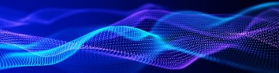 Rippling wave banner